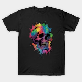 Tie Dye Skull T-Shirt